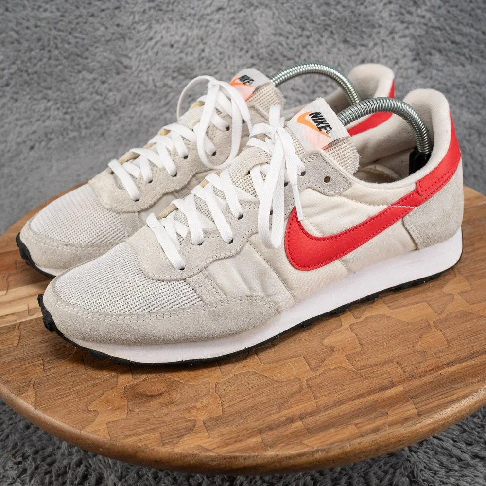 Nike Men Shoe 8.5 Challenger Swoosh Low Lace Sneaker Work Train Run Gym Core Go